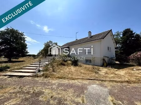 pavillon sur sous-sol intégral avec fort potentiel