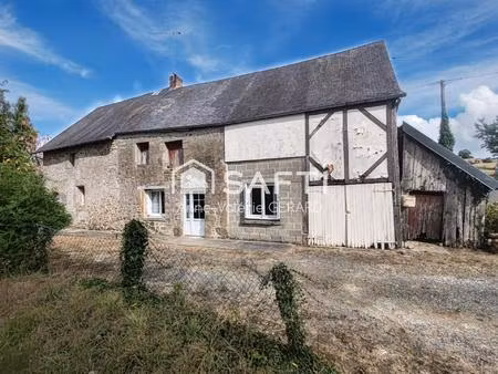 maison à rénover-10min st hilaire du h-1200m² jardin