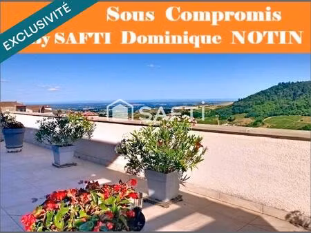 maison 120m² 3chb vue panoramique terrain1100m²