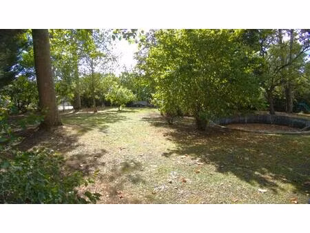 terrain exceptionnel dans un endroit calme et verdoyant