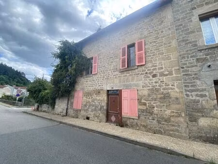 maison de village en pierre à rénover avec son jardin