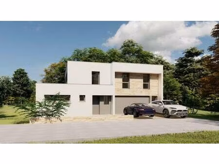 terrain avec maison neuve à vendre