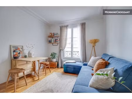 location meublée appartement 3 pièces 46 m² à la garenne-colombes (92250)  2 050 €