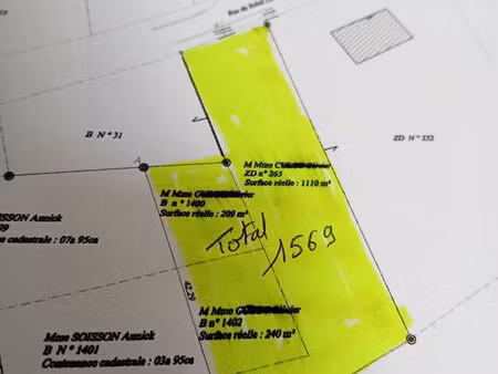 terrain à construire