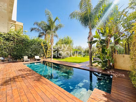 à louer : superbe villa avec piscine à golf argane
