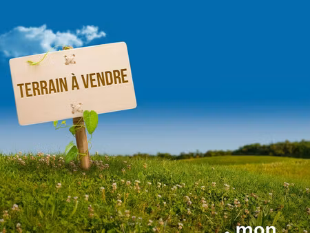 terrain viabilisé 800m²