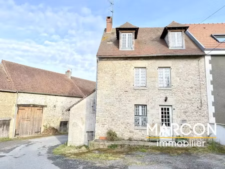 vente maison 6 pièces 100 m² à bussière-dunoise (23320)  49 000 €