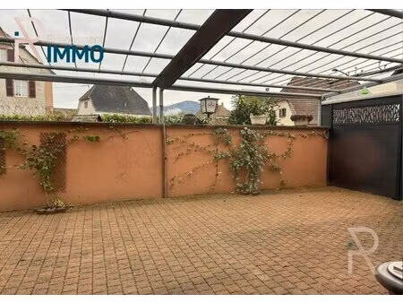 gunsbach surface en rdc à aménager avec terrasse