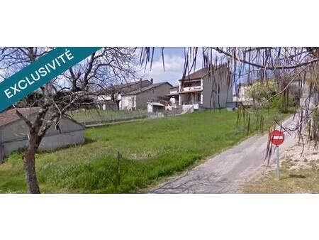 terrain à bâtir 732 m²