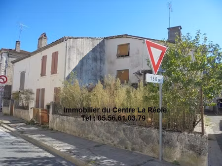 ensemble immobilier avec 2 maisons  garage et jardin