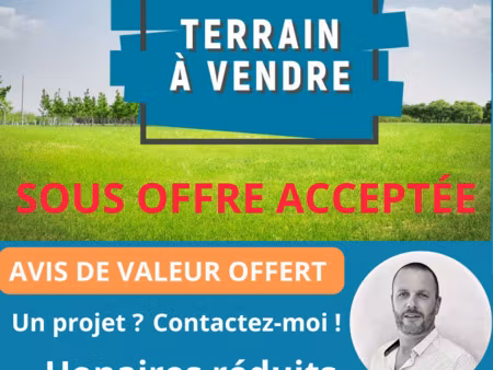 vente terrain 1065 m² donzère (26290)