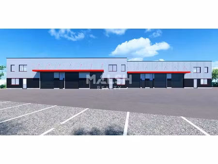 locaux d'activités neufs à savigneux - a vendre ou a louer - 655 m² divisibles à partir de