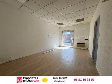 bruay la buissiere - local commercial de 65 m²  résidence berry