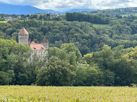 terrain constructible de 2 164m²  lovagny