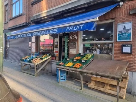 commerce de 57 m² - anderlecht - chaussée de mons