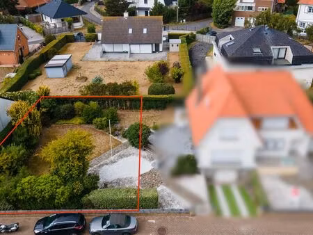 terrain à vendre à westende € 300.000 (le3fk) - dewaele - middelkerke | zimmo