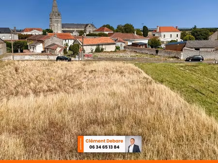 vente terrain 1490 m² à ceaux-en-loudun (86200)  27 800 €