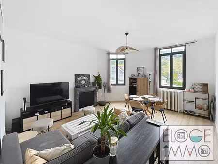 appartement 2 pièces de 53m² avec parking - st leger du bourg denis - hypercentre