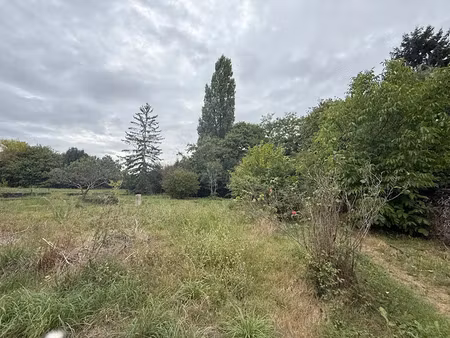 vente terrain 814 m² à la pouëze (49370)  65 000 €