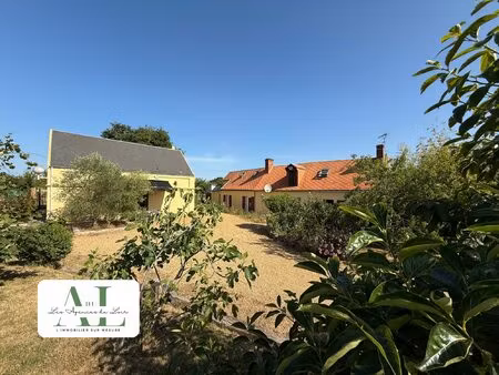 longère avec gîte  piscine et vignes – cadre de vie paisible