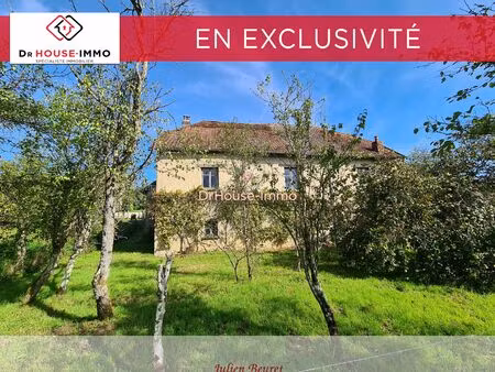maison en pierre à rénover - gros potentiel - terrain 1359m²