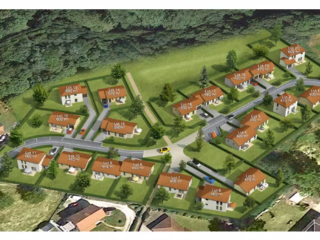 terrain de 480 m2 lot 17 à vendre au pont-de-beauvoisin
