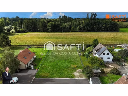 vente terrain 1430 m² à daubensand (67150)  273 000 €