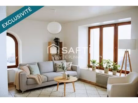 t3 lumineux en rez-de-chaussée – centre village  proche genève