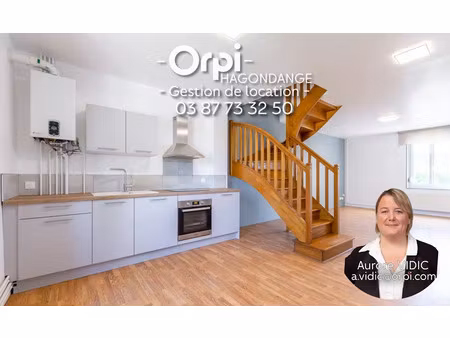 location duplex 3 pièces 58 m² à vitry-sur-orne (57185)  895 €