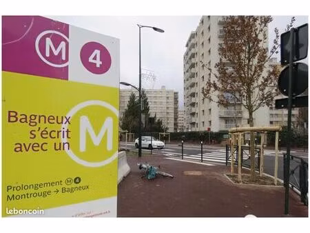 location de parking souterrain au pied de metro (bagneux  proche de la route national 20)