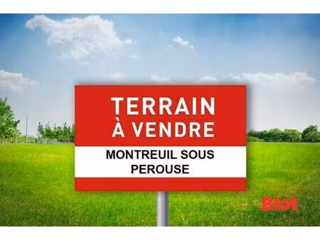 terrain constructible viabilisé à vendre