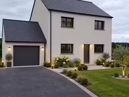terrain avec maison neuf à vendre