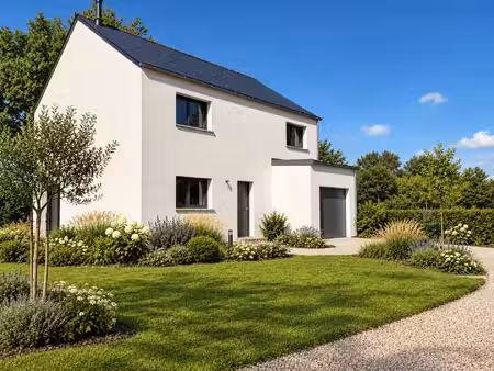 terrain avec maison neuf à vendre