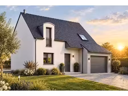 terrain avec maison neuf à vendre