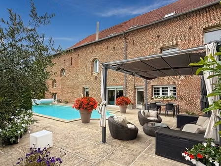 ligny-en-cambrésis – propriété de charme avec piscine et parc arboré