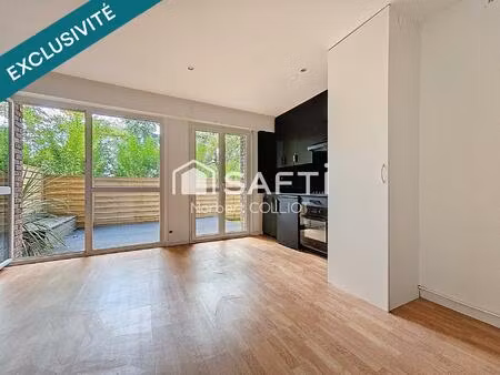 maurepas l'agiot studio 30m2 en rez de jardin