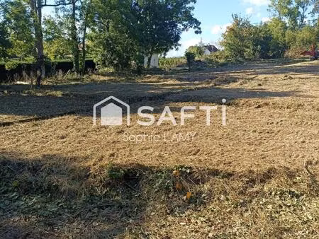 grand terrain a batir hors lotissement