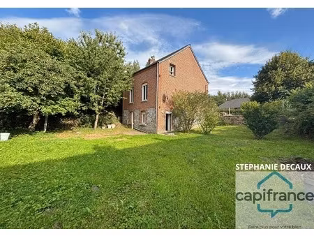 a vendre : maison typique de l’avesnois – 3 chambres – jardin clos – anor (59)