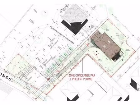 vente terrain 1202 m2 à draveil