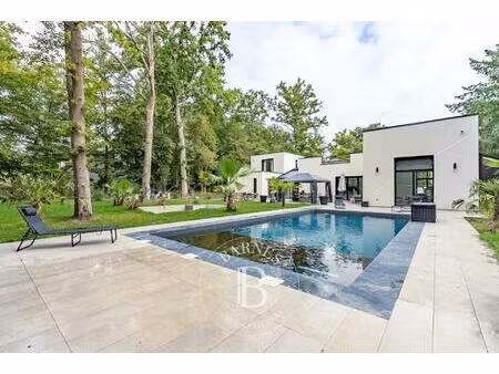 lamorlaye - maison d'architecte neuve avec piscine