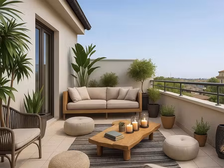 vente appartement neuf 3 pièces 68m2 chessy - 290000 € - surface privée