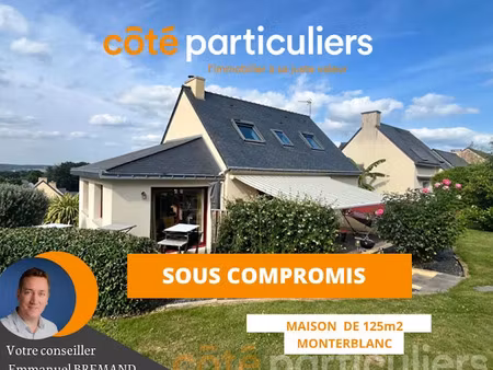 vente maison 6 pièces 125 m² à monterblanc (56250)  377 640 €