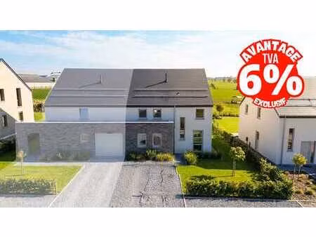profitez tva 6% – maison neuve 168 m² à léglise