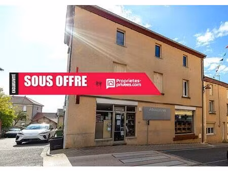 maison de village avec local commercial