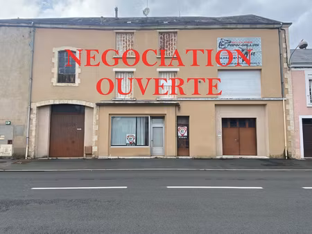 achat immeuble 289m² argenton sur creuse 36200