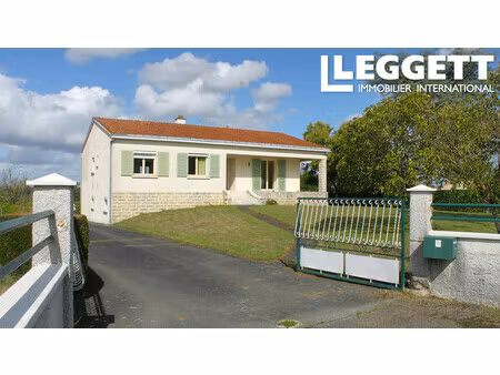 achat maison 11 pièces 184m² vouvant 85120