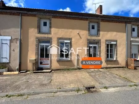 vente maison 4 pièces 63 m² orsennes (36190)