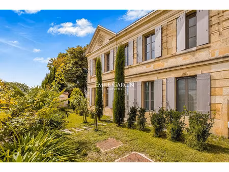 vente maison 10 pièces 450 m² à saint-christoly-médoc (33340)  1 280 000 €