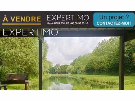 activité de pêche à la truite ou terrain de loisir.