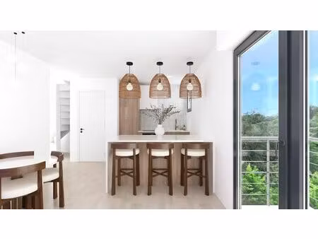 vente appartement 3 pièces 60 m² messery (74140)